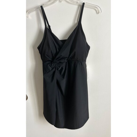Maternity Black Wrap Swimsuit With Adjustable Straps - Size L - Picture 5 of 9